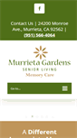 Mobile Screenshot of murrietagardens.com